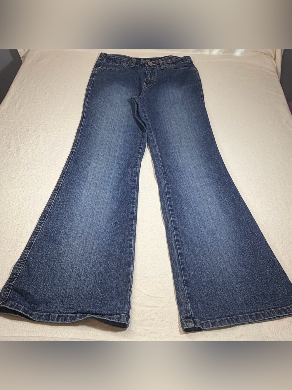 Angels Jeans Wear Boot Cut Denim Stretch Jeans Size 14 Women’s Casual